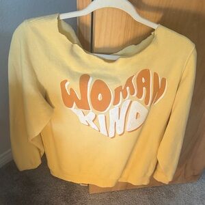 Target Yellow WOMANKIND Sweatshirt
